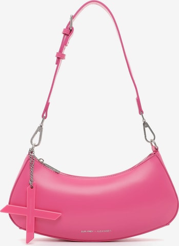 Suri Frey Tasche 'Suri Frey X Alexander' in Pink: predná strana