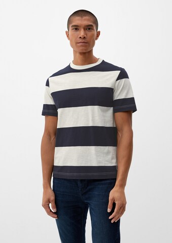 T-Shirt s.Oliver en blanc : devant