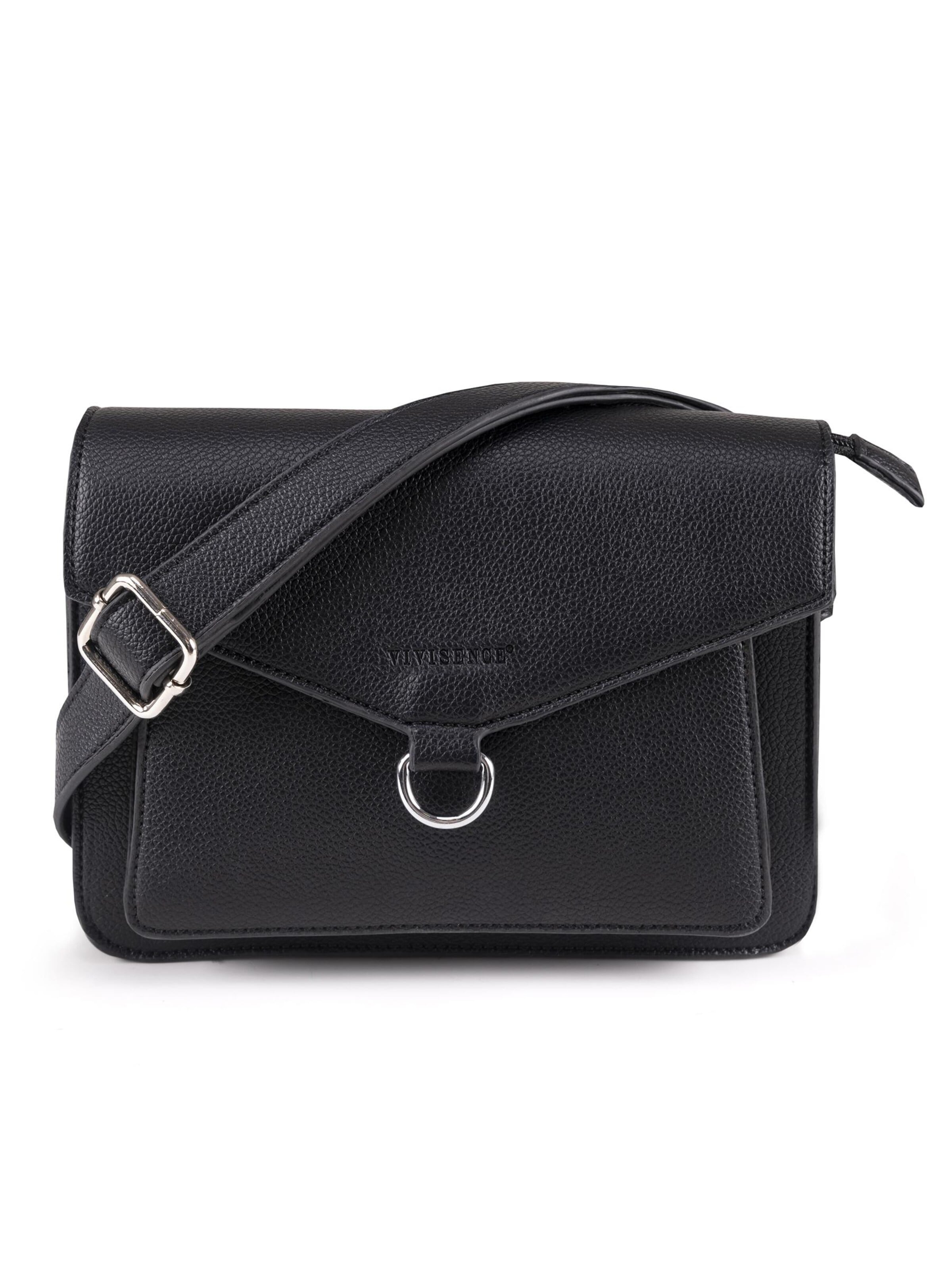 Vivisence Handtasche 'T0003'‌‌‌‌‌‌‌ in Schwarz: Vorderseite