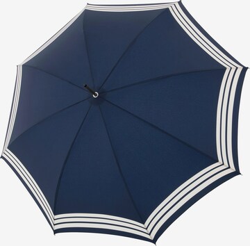 Doppler Manufaktur Umbrella 'Elegance' in Blue: front