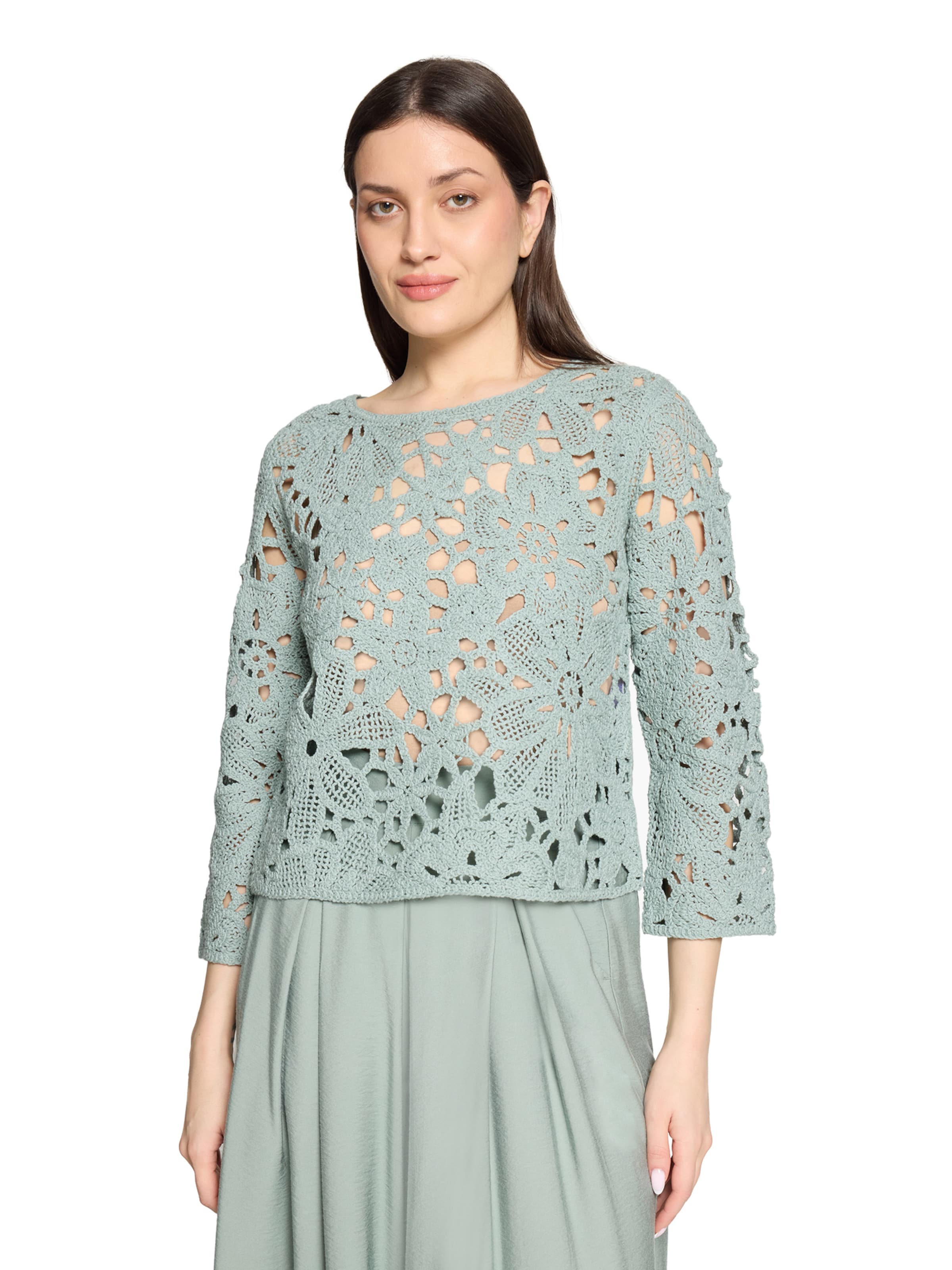 Pullover di Betty Barclay in verde: frontale