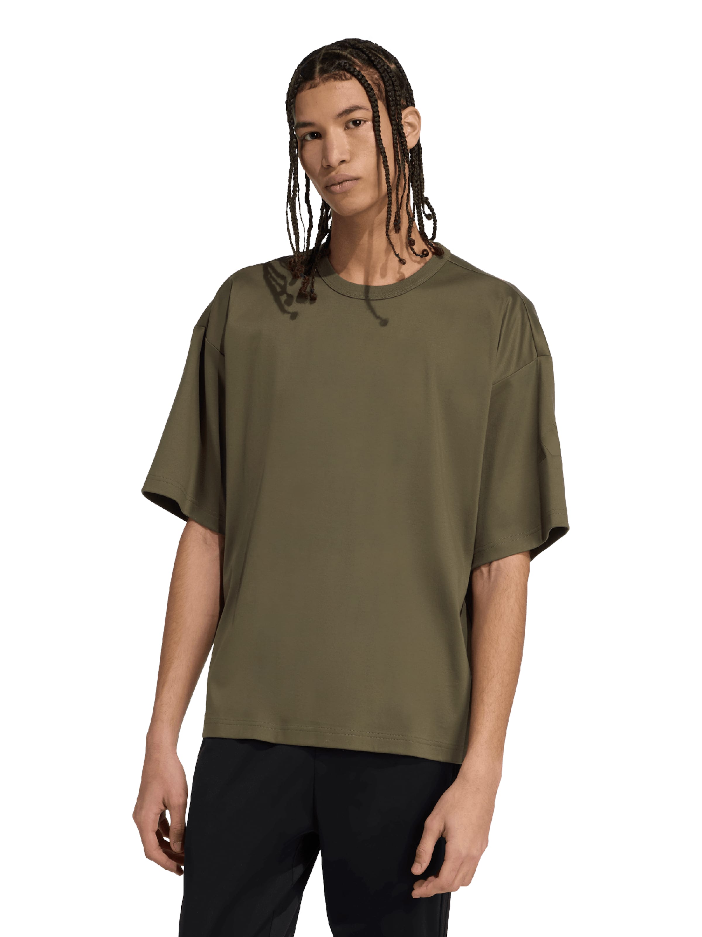 T-Shirt fonctionnel ADIDAS SPORTSWEAR en vert : devant