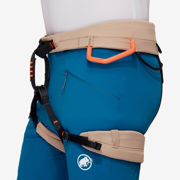 MAMMUT Regular Outdoor Pants 'Aenergy Light' in Blue