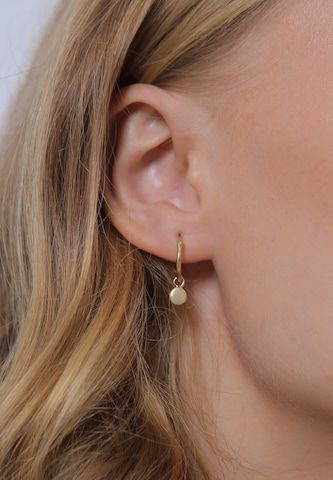 ELLI Earrings in Gold: front