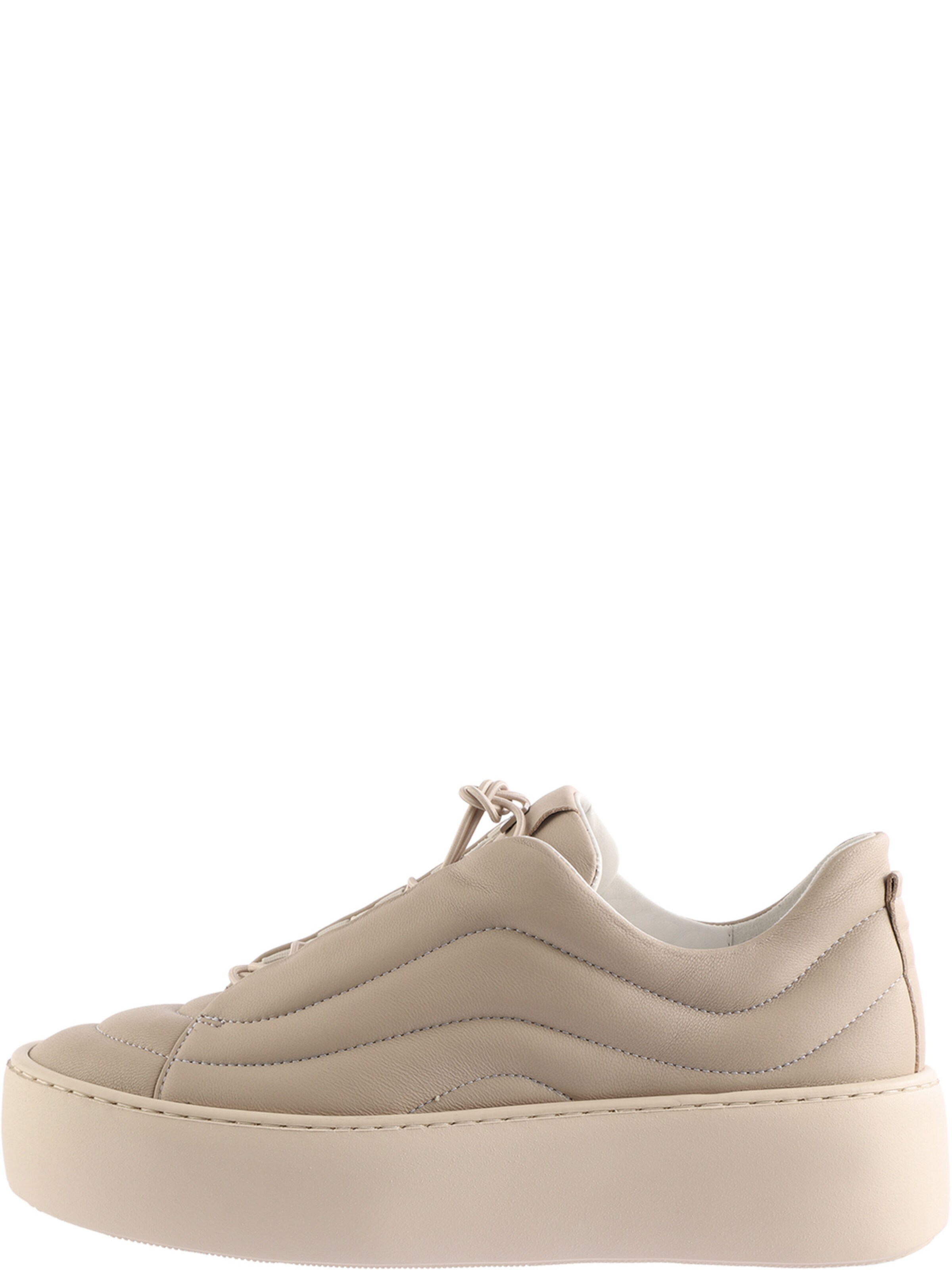 Baskets basses ' PAD ' Högl en beige : devant