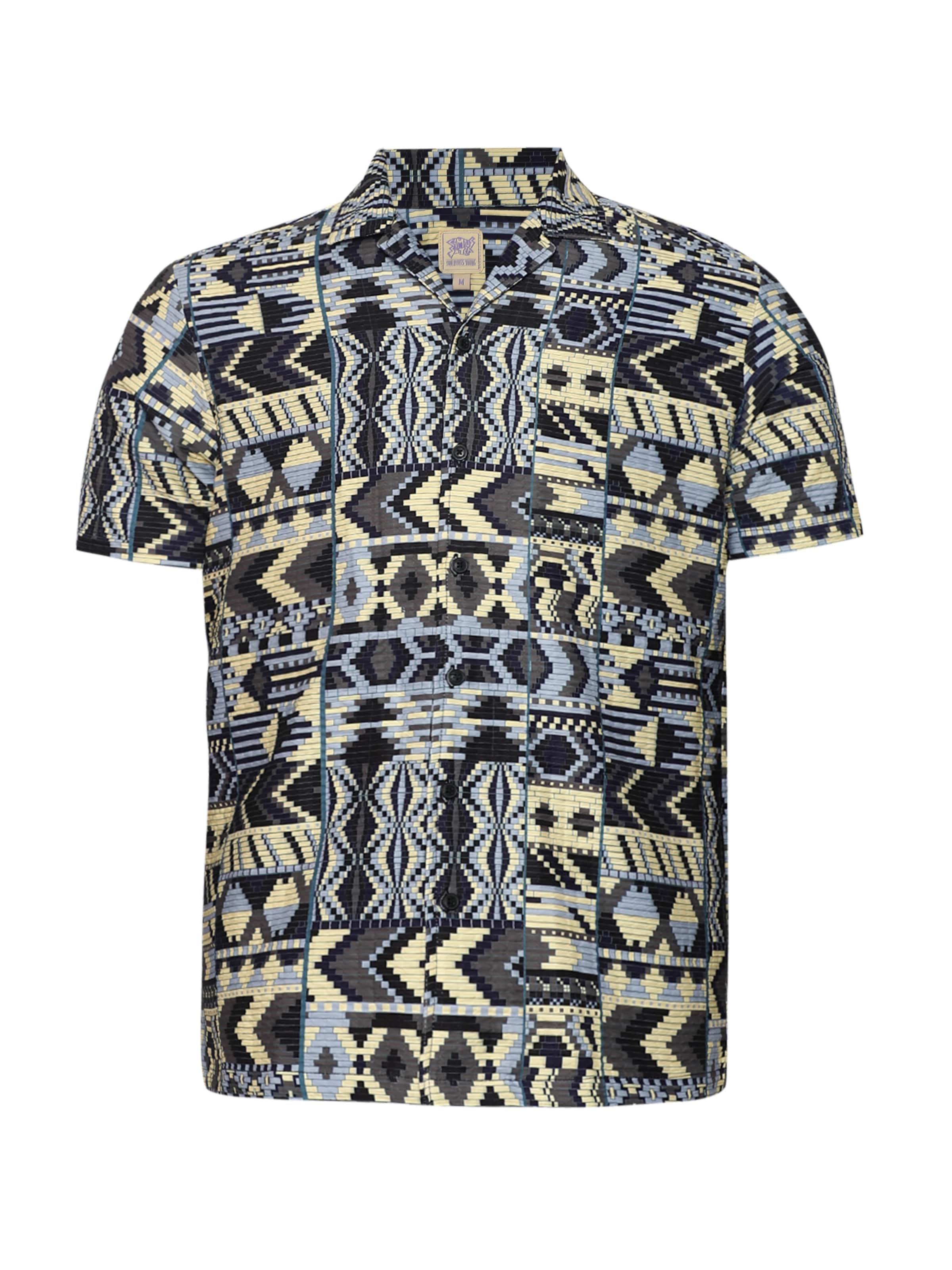 Campus Sutra Regular Fit Hemd 'Briggs' in Mischfarben: Vorderseite