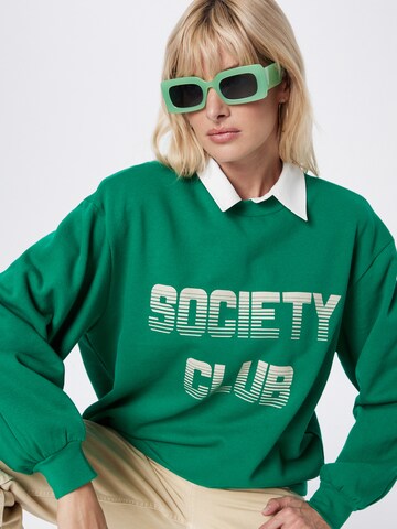 modström Sweatshirt 'Adine' i grön