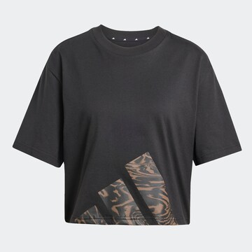 ADIDAS SPORTSWEAR Funktionsshirt in Schwarz: Vorderseite