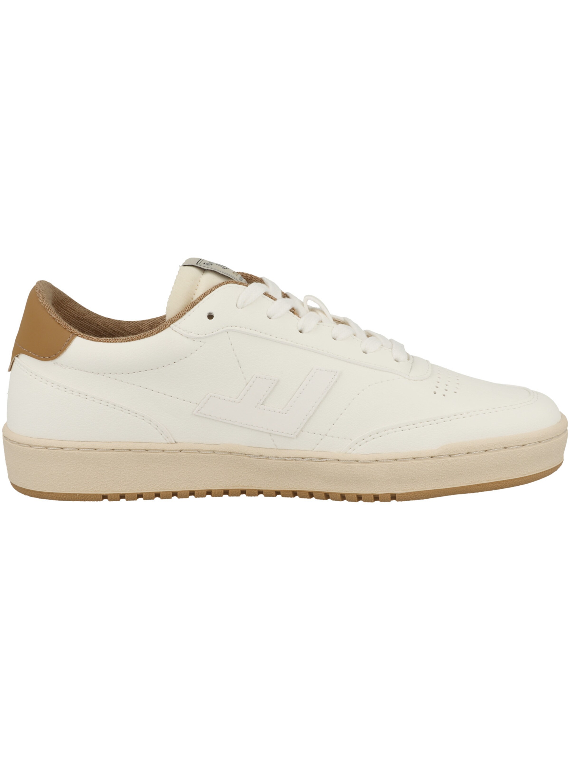 Baskets basses 'Stadion' Flamingos Life en blanc