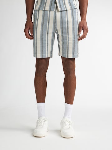 Petrol Industries regular Bukser i blå: forside