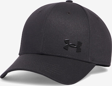 UNDER ARMOUR Athletic Cap in Black: front