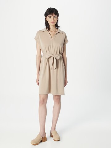 ESPRIT Knitted dress in Grey: front