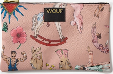 Trousse de maquillage 'Daily' Wouf en rose : devant