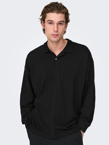 Only & Sons Shirt in Schwarz