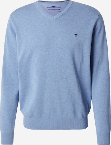 Pull-over FYNCH-HATTON en bleu : devant