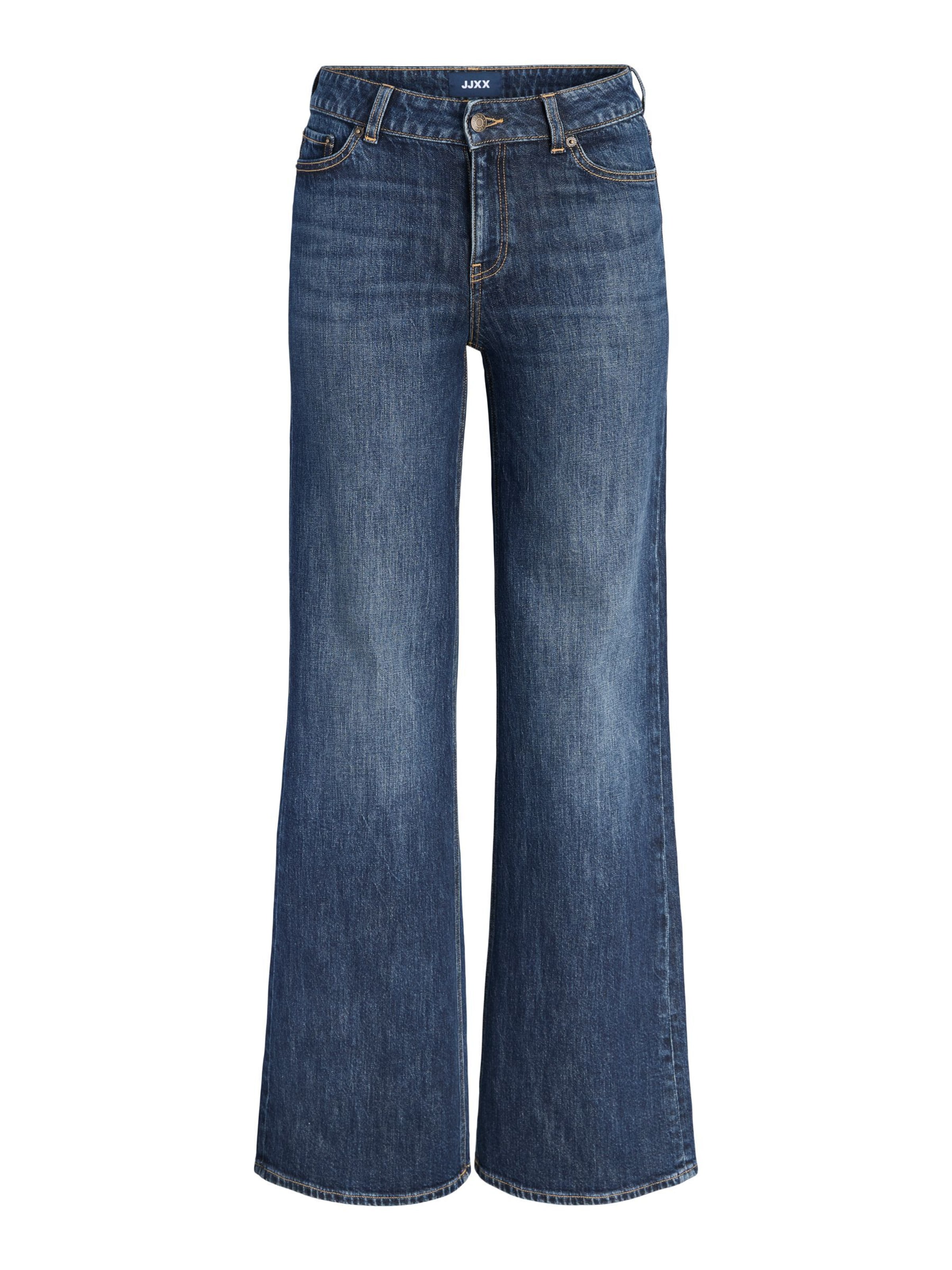 JJXX Jean 'JXROME' en 27/34 en bleu foncé, Vue avec produit