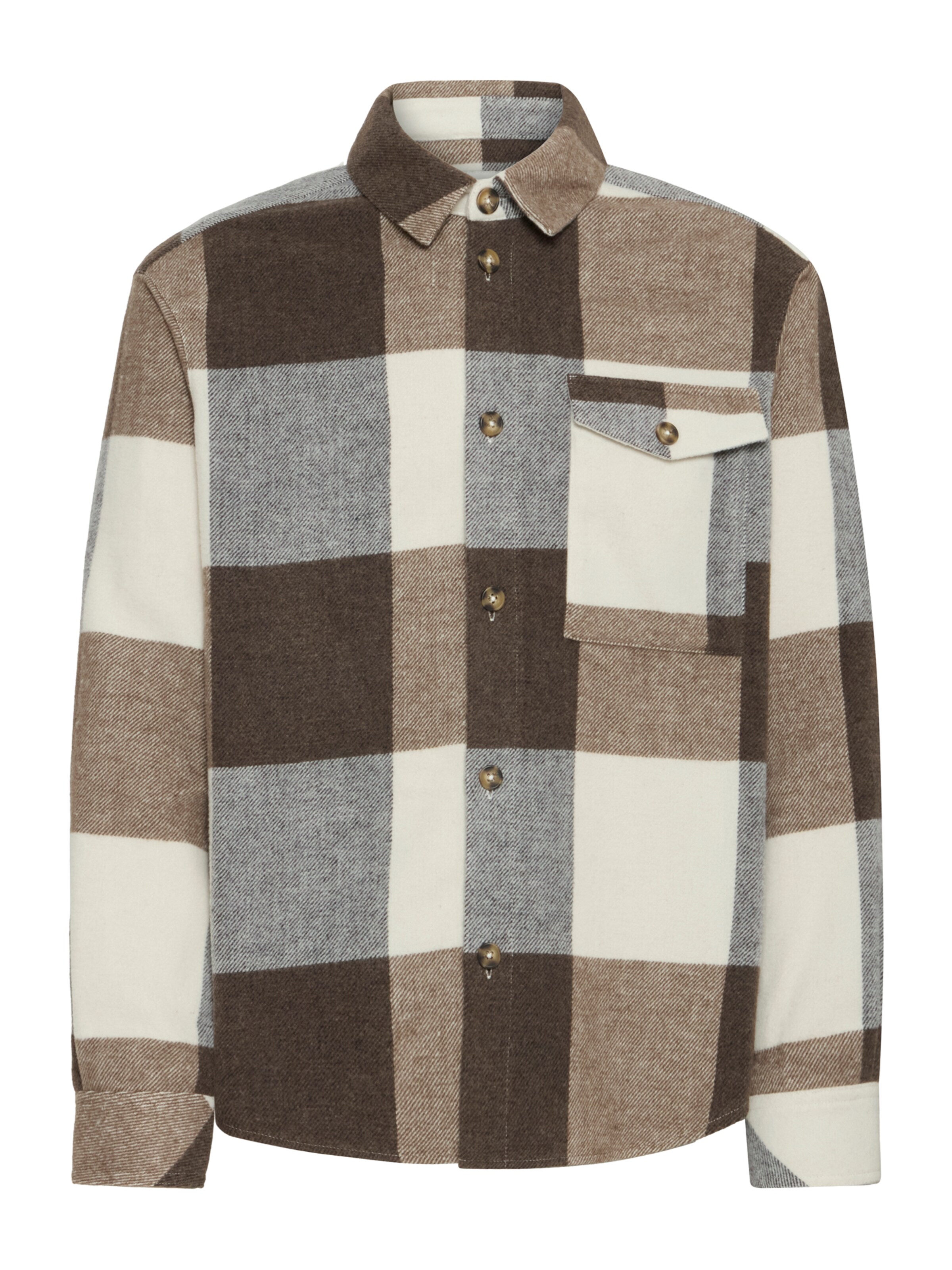 !Solid - Casaco meia-estação 'SDMANHEIM' em castanho: frente