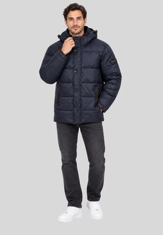 Elara Winterjas in Blauw