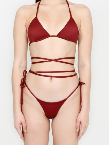 Kadoo Triangel Bikini 'ECONYL® Ruby Bloom Set 2-tlg.' in Rood