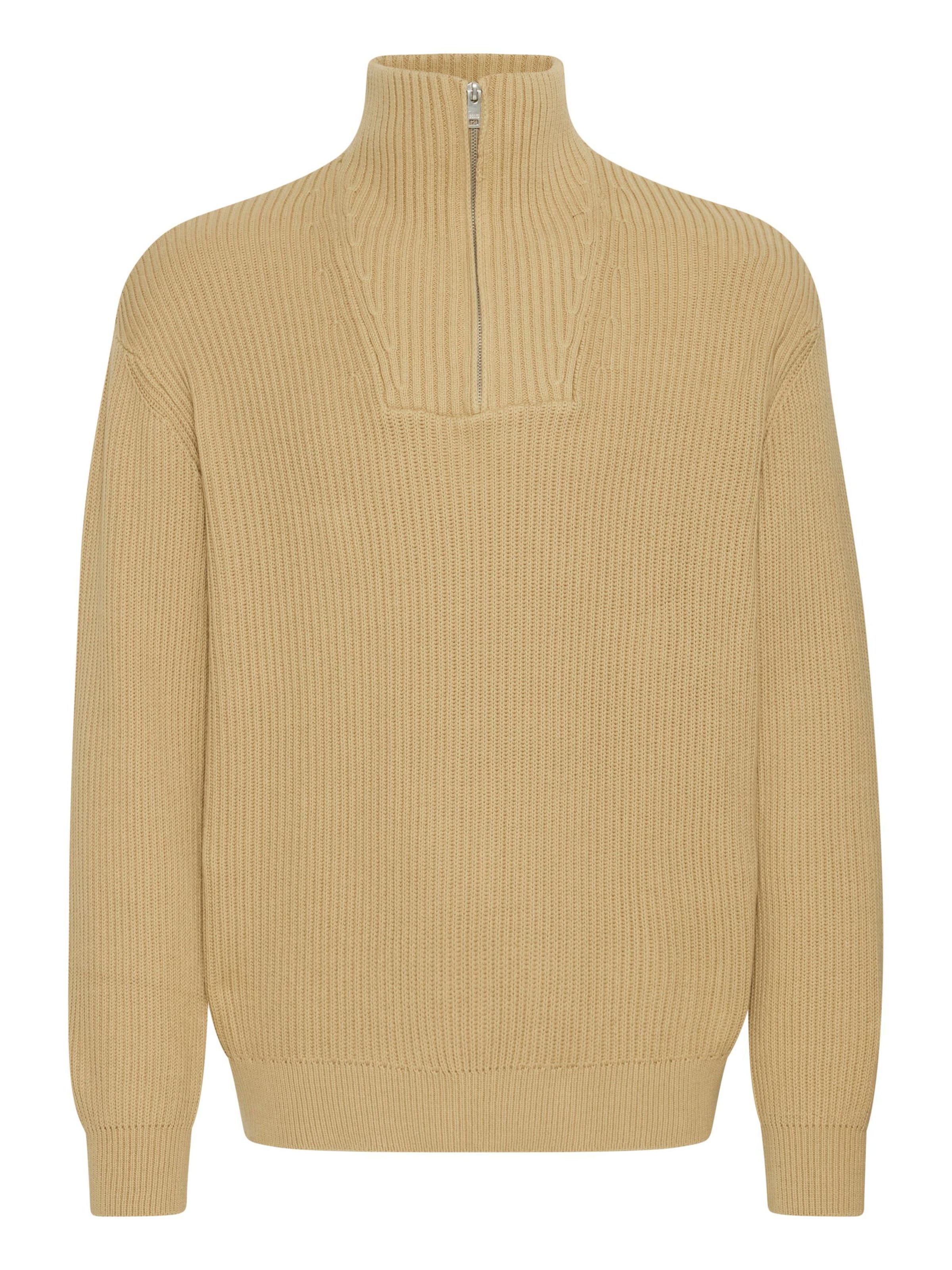 Pull-over 'Nalle' !Solid en marron : devant