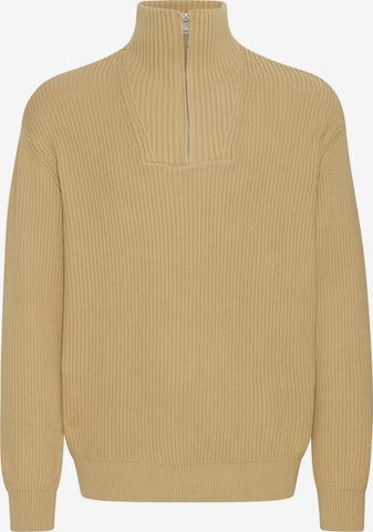 Pull-over 'Nalle' !Solid en marron : devant