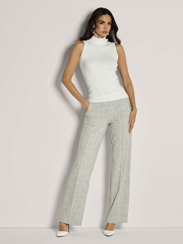 Tops en tricot MADELEINE en blanc