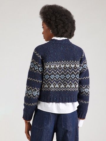 Vanessa Bruno Knit cardigan 'Damas' in Blue