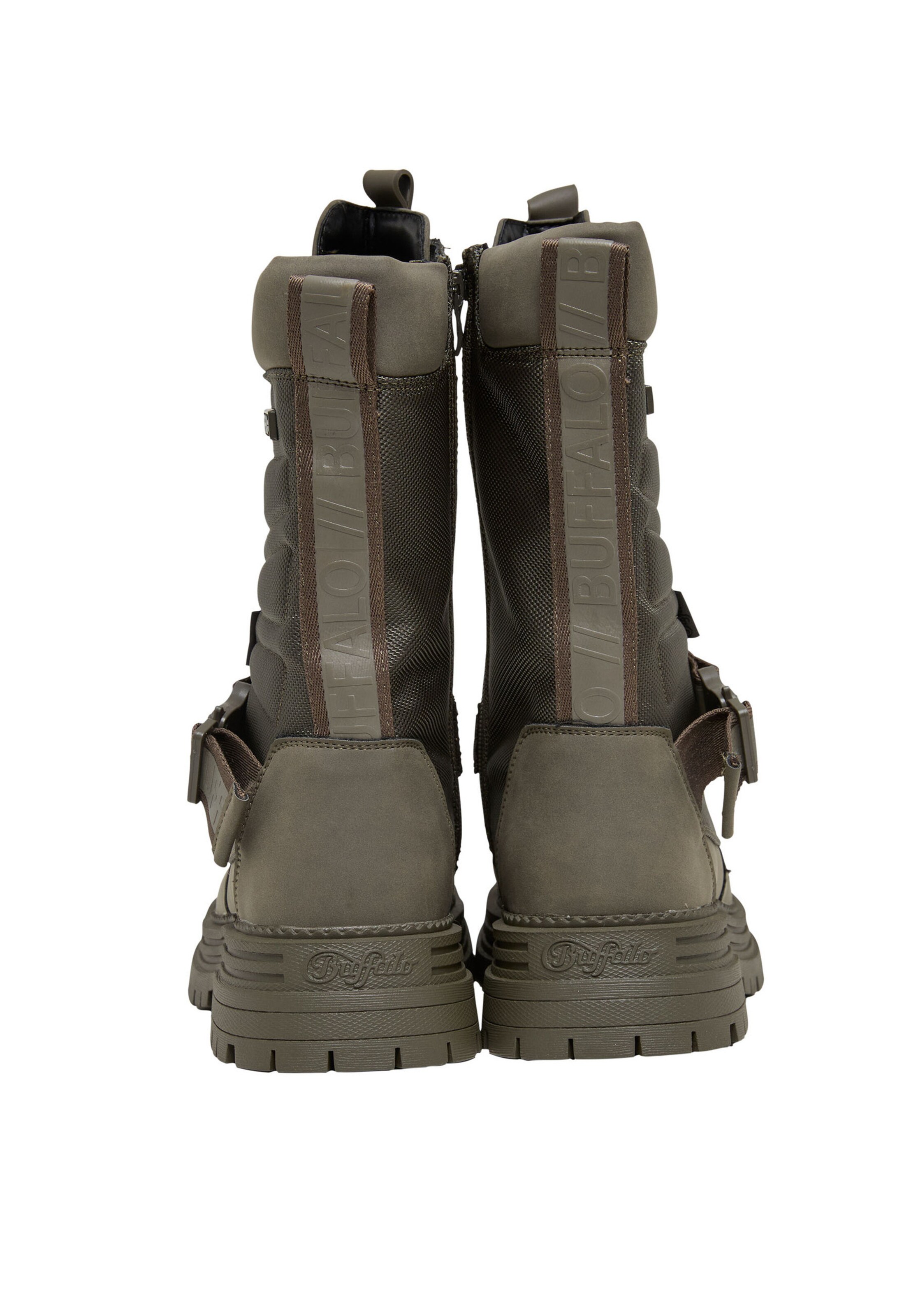 Bottes à lacets 'Lennox' BUFFALO en vert