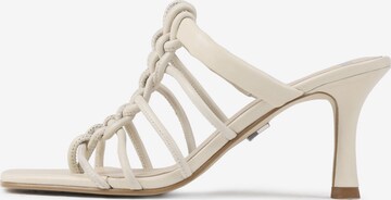 BRONX Sandals 'Ros-Ey' in Beige: front