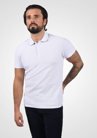 Casual Friday Regular Fit Poloshirt in Weiß: predná strana