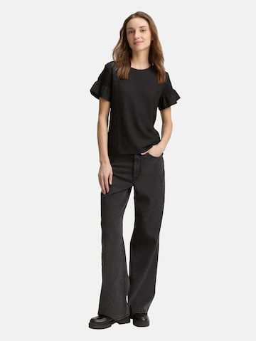 TOM TAILOR DENIM Shirt in Black