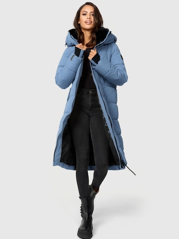 MARIKOO Wintermantel 'Zuraraa XVI' in Blauw