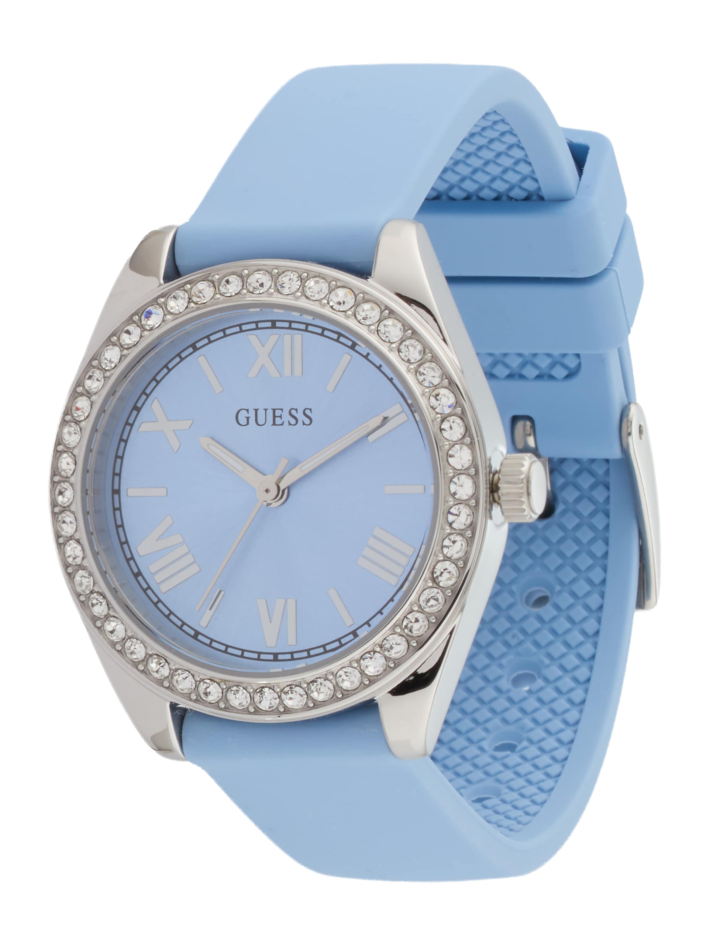 GUESSAnalogni sat 'MINI LUNA' - plava boja: prednji dio
