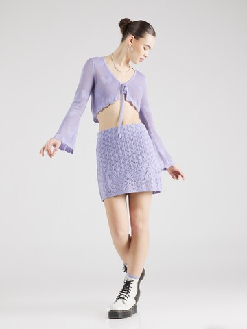 Cardigan 'Coastal Cruise' florence by mills exclusive for ABOUT YOU en violet