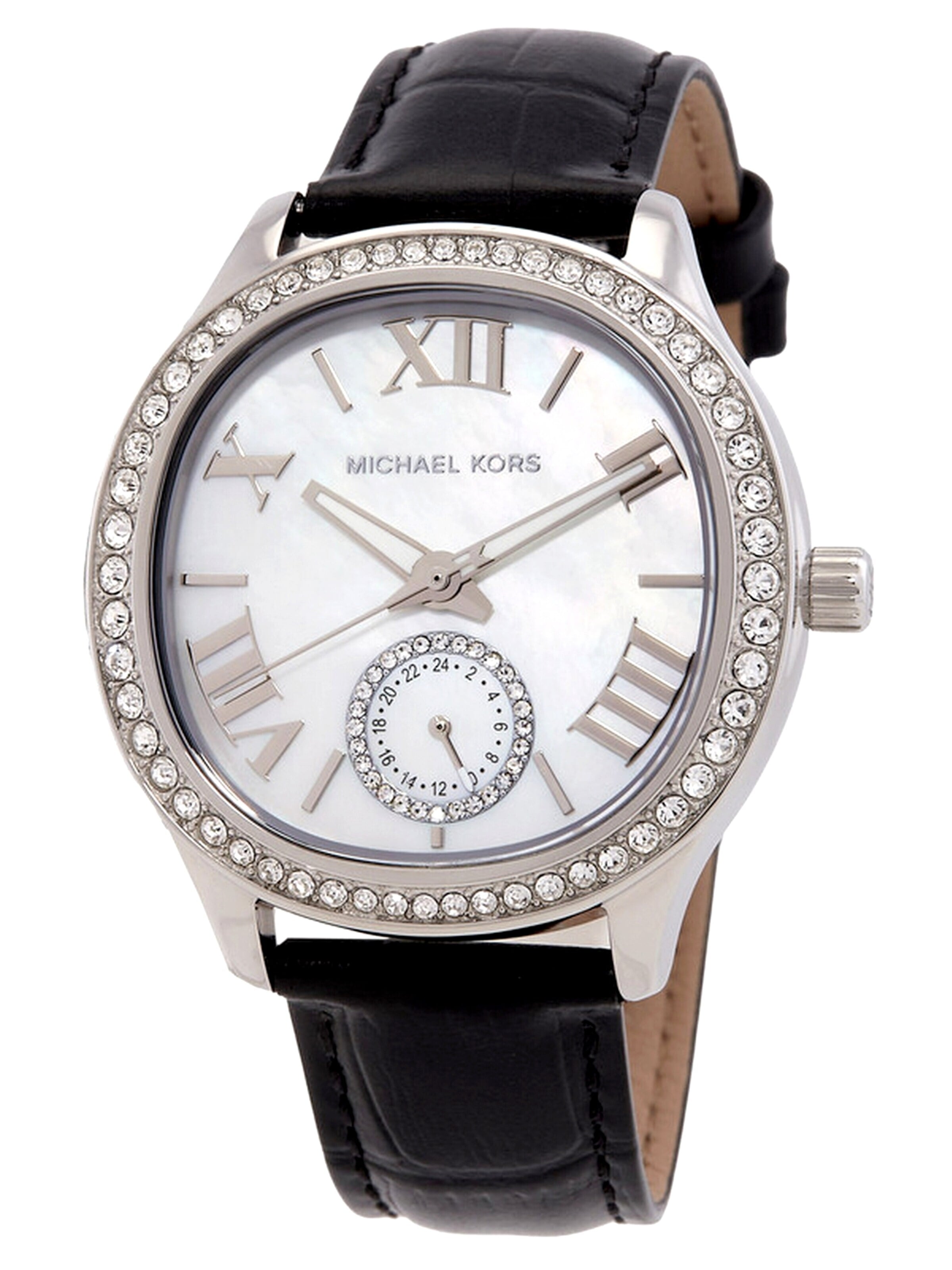Michael Kors Αναλογικό ρολόι σε μαύρο: μπροστά