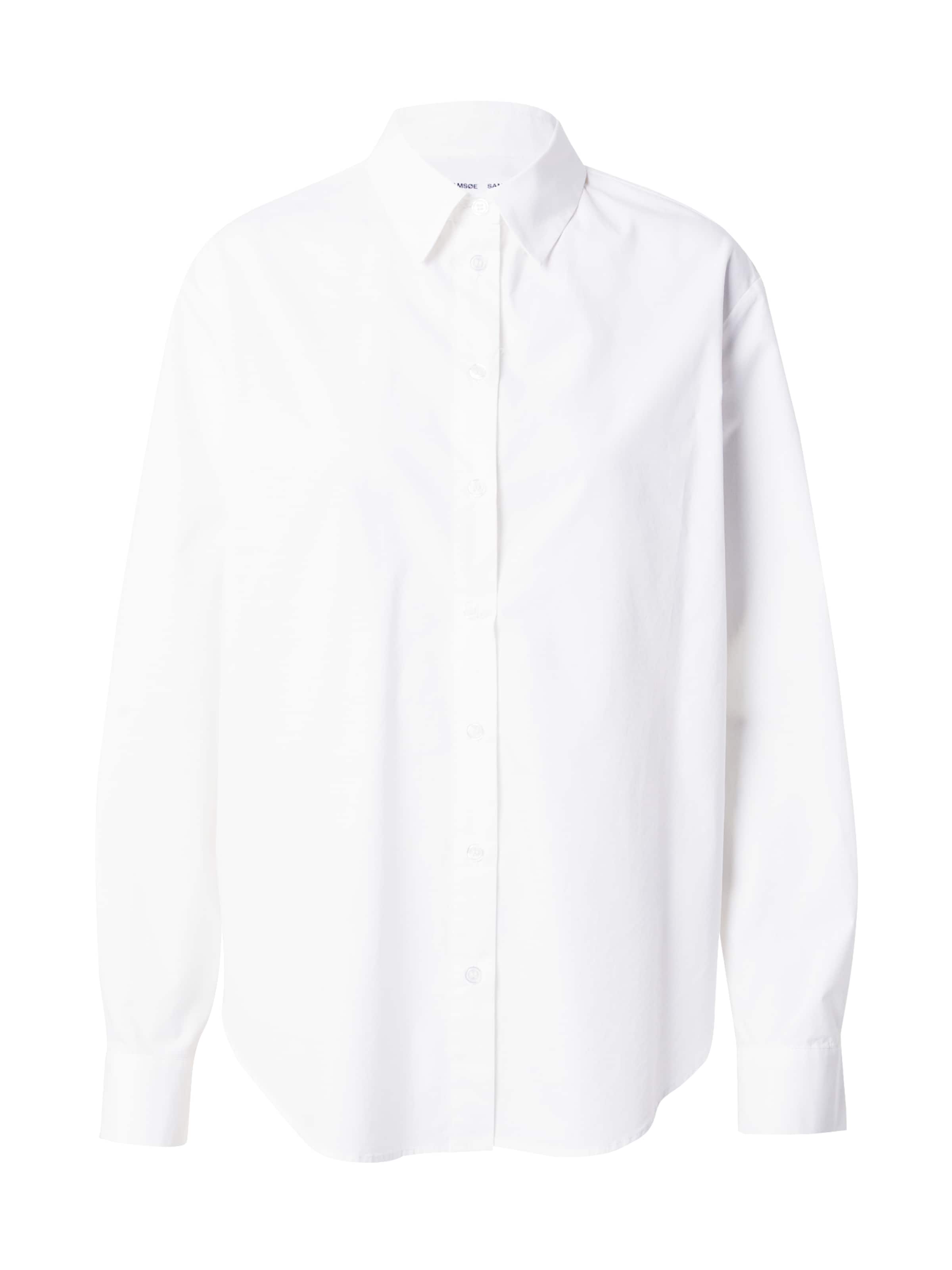 Samsøe Samsøe Bluse 'Adisoni' i hvid: forside