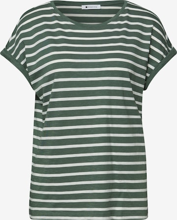 T-shirt STREET ONE en vert : devant