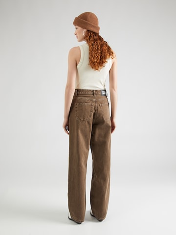 Wide leg Jeans 'Donna' di Dr. Denim in marrone
