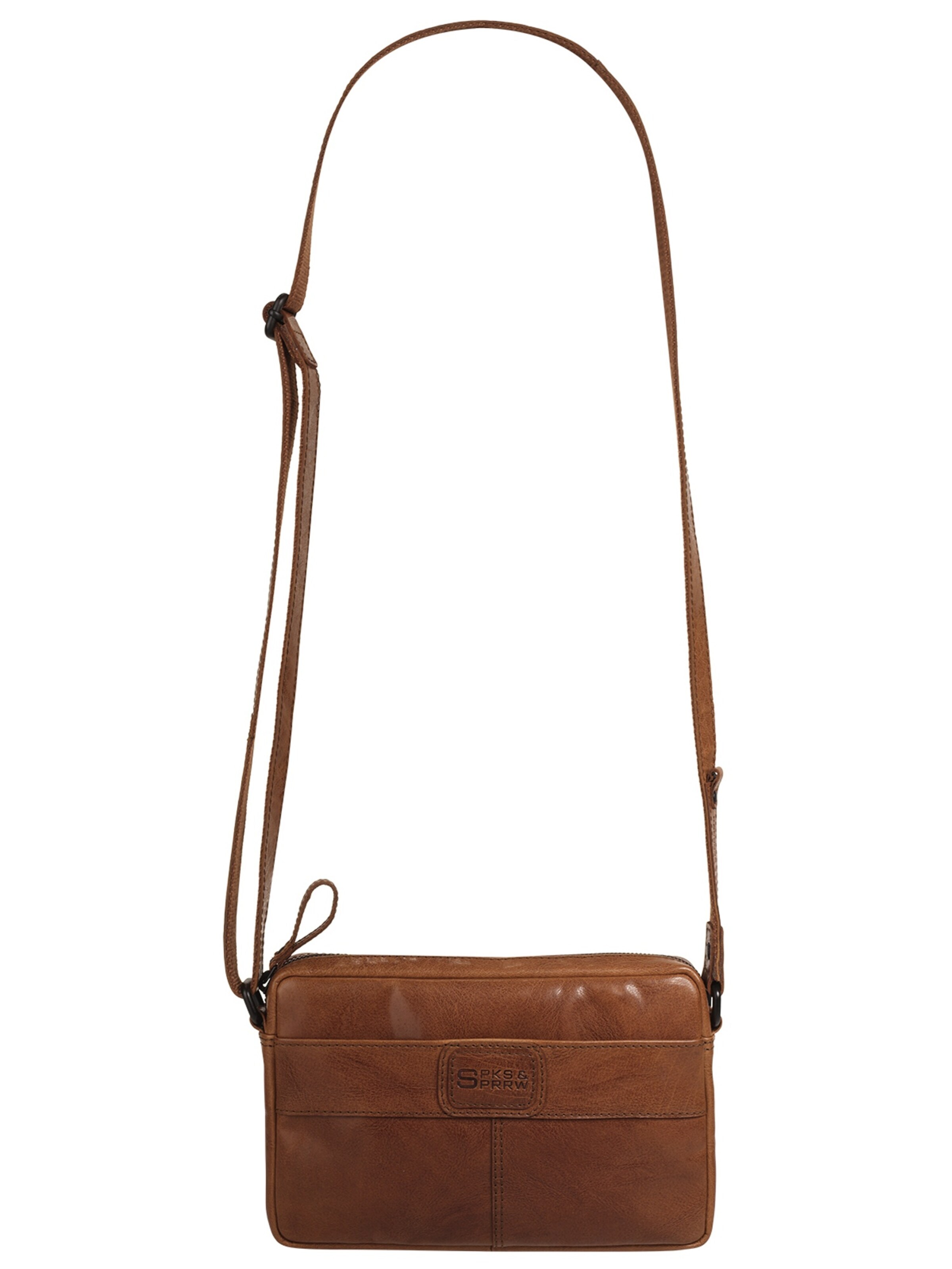Spikes & Sparrow Crossbody Bag in Brown