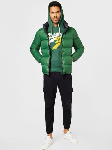 Superdry Tussenjas in Groen