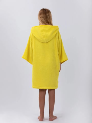 Accappatoio 'Poncho Surf' di Pacifique Sud in giallo