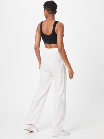 ADIDAS ORIGINALS Wide leg Παντελόνι 'Linen' σε λευκό