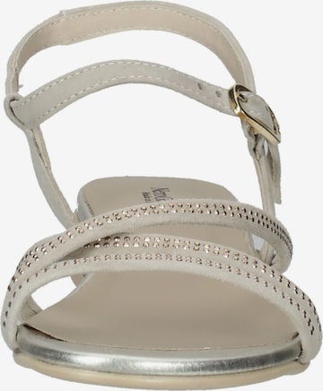 Nero Giardini Strap Sandals in Silver