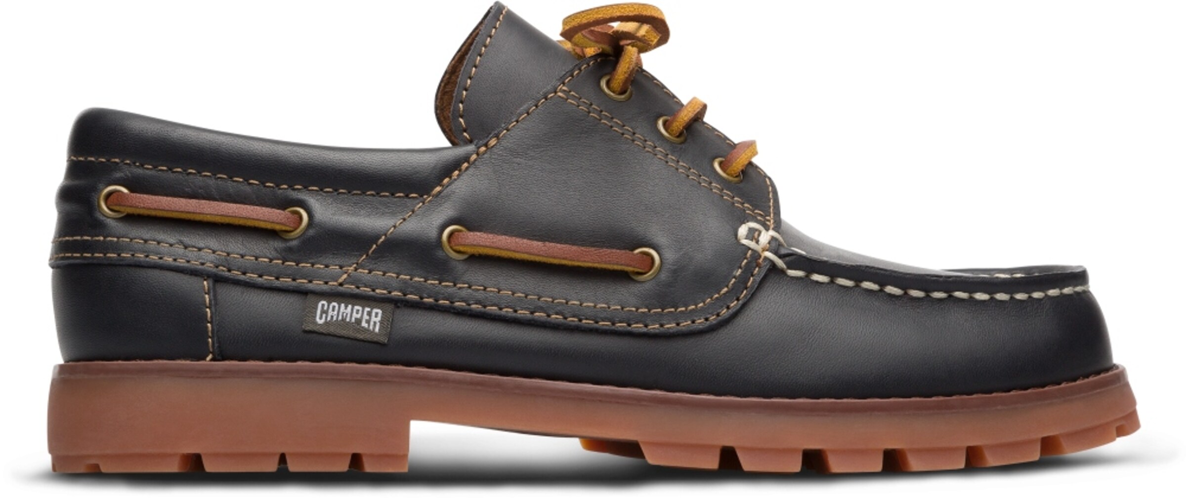 CAMPER Lage schoen 'Compas' in Bruin