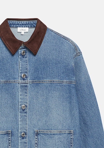 s.Oliver Tussenjas in Blauw