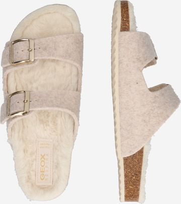 GEOX Hausschuhe 'BRIONIA' in Beige