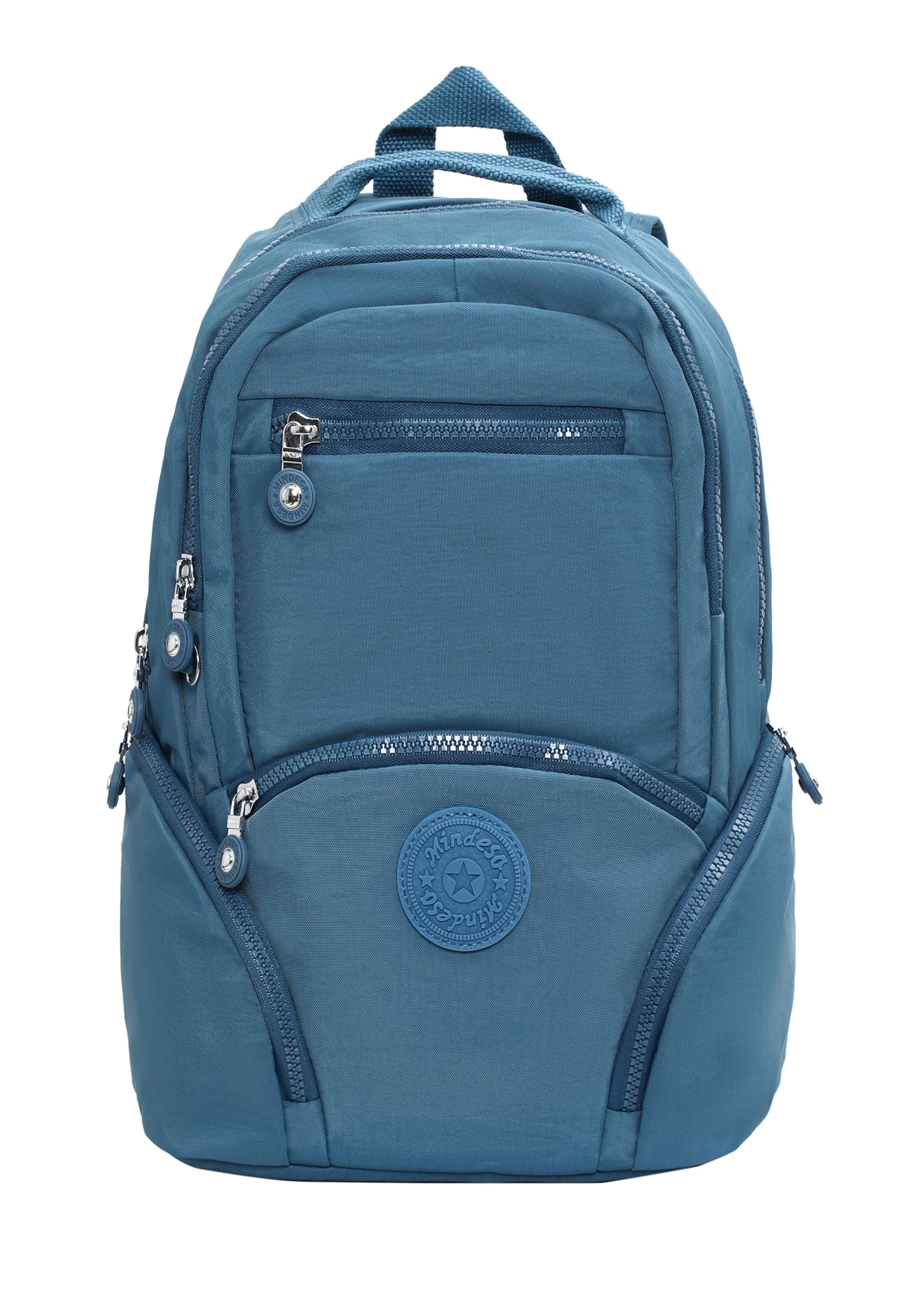 Mindesa - Mochila em azul: frente