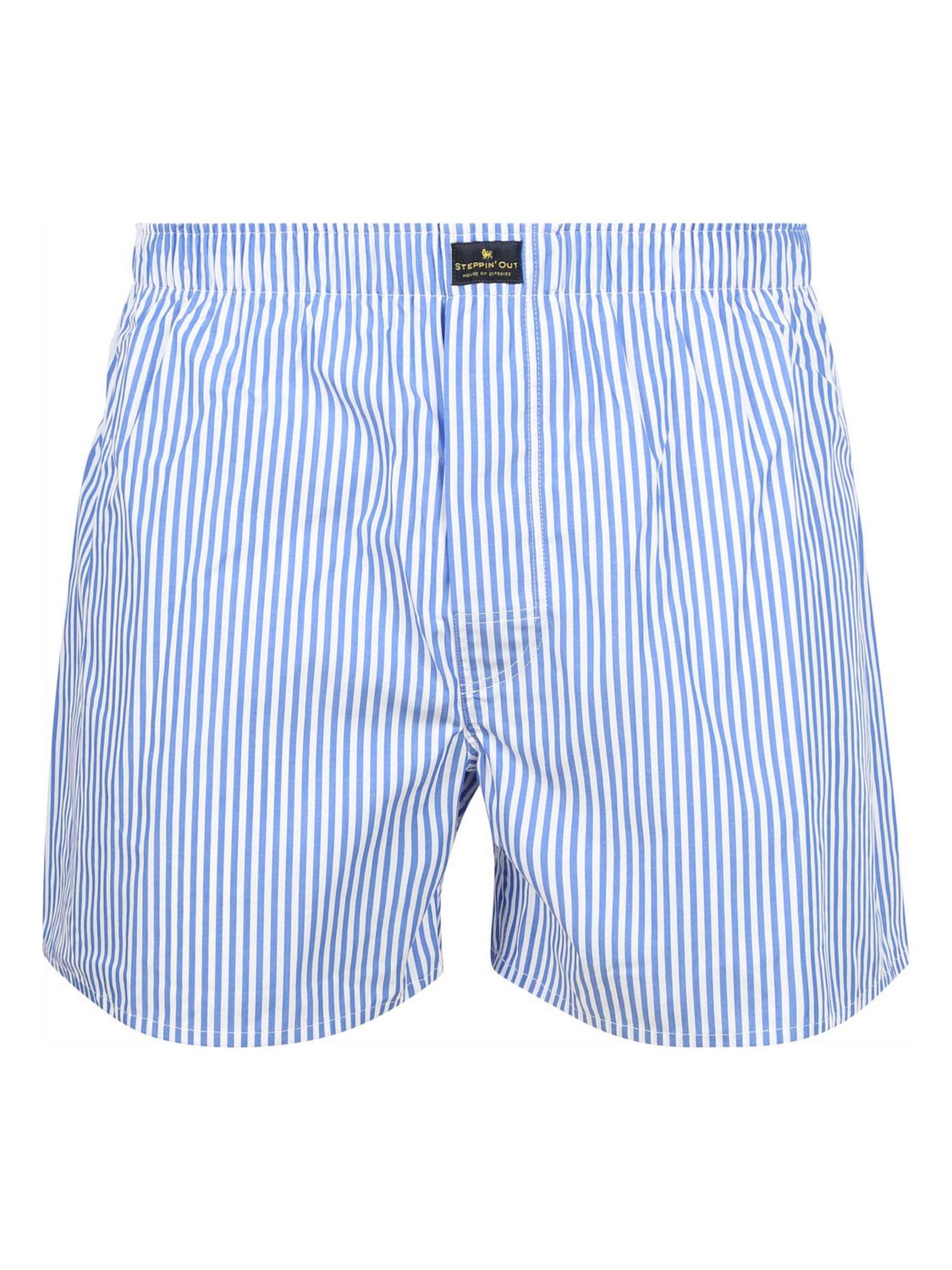 Steppin' out Boxer shorts in Blue: front