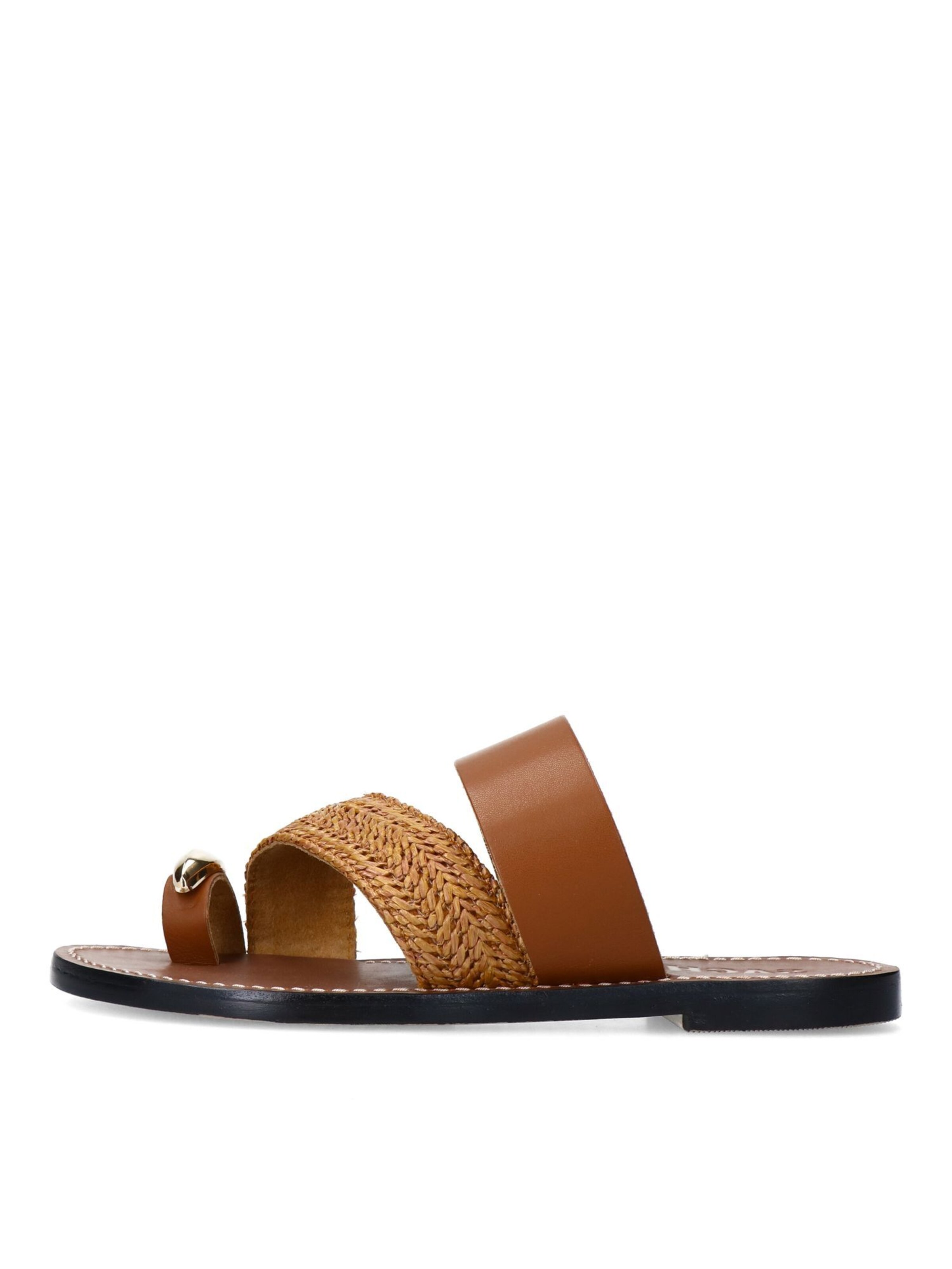 SACHA Teenslipper in Bruin