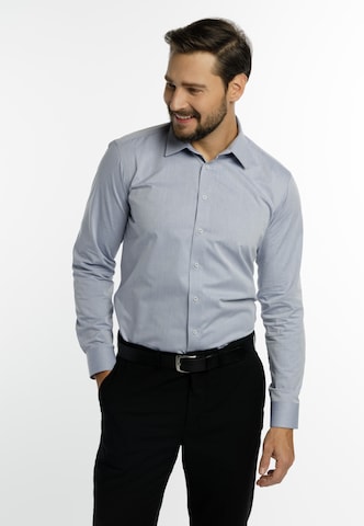 DreiMaster Klassik Slim fit Overhemd in Blauw